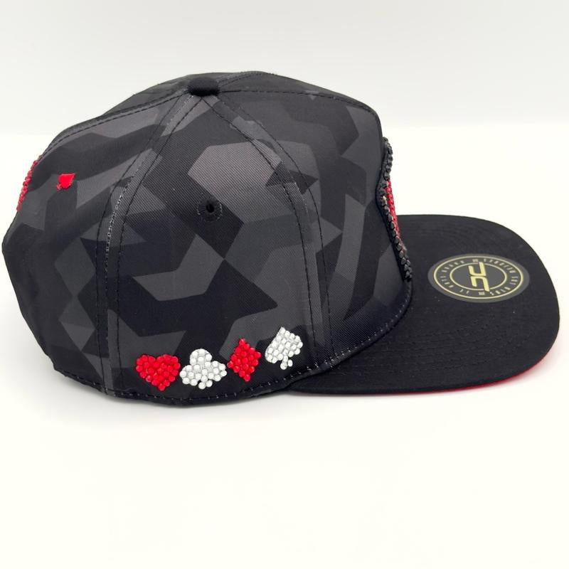 Diamond Edition Gray Camo Poker Cap