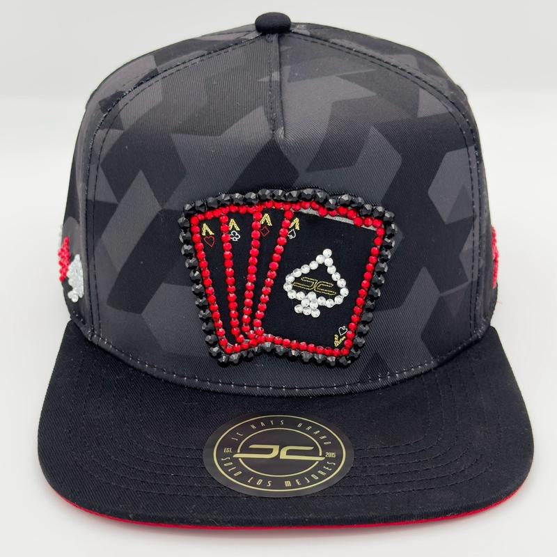 Diamond Edition Gray Camo Poker Cap